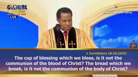GLOBAL COMMUNION SERVICE WITH PASTOR CHRIS - NOVEMBER EDITION 2025