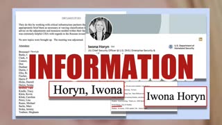 Fact Check: Iwona B. Horyn IS The Real Name Of Acting Chief Security Officer At DHS -- Not A Joke