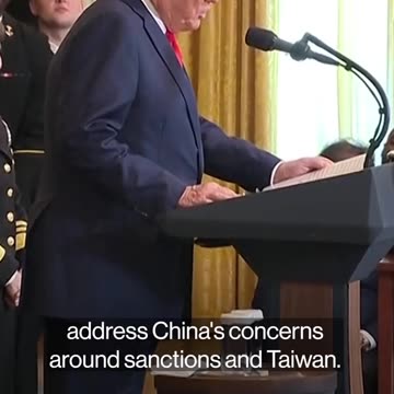 China 🇨🇳 wants to see number of steps from president Donald Trump