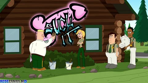 Brickleberry - 2ª Temporada - Episódio 10- Reta com Medo