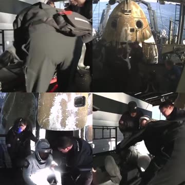 NASA's SpaceX Crew-9 mission—NASA astronauts —return to Earth.