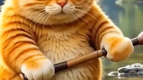 Ai animated Cat funny videos