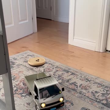 Toy Car Delivers Espresso Martini