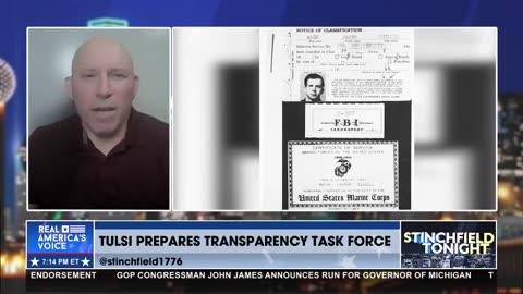 TULSI GABBARD PREPARES A TRANSPARENCY TASK FORCE