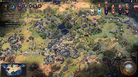 MARATHON, Modern, Deity, Qing Empire - Civilization 7!