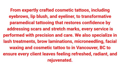Belle Ame Skin And Beauty - Expert Cosmetic Tattoo in Vancouver, BC