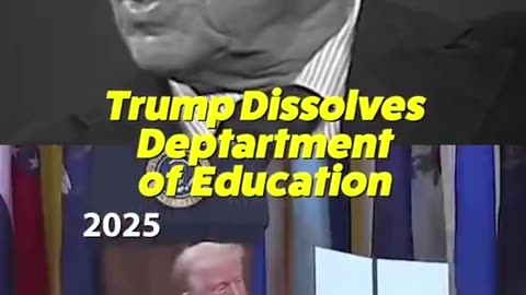 Reagan & Trump Department of Education