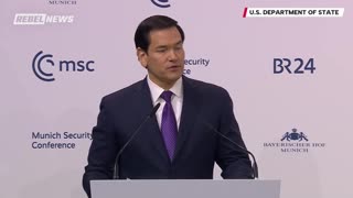 Marco Rubio calls on Europe to step up during memorable Munich security speech