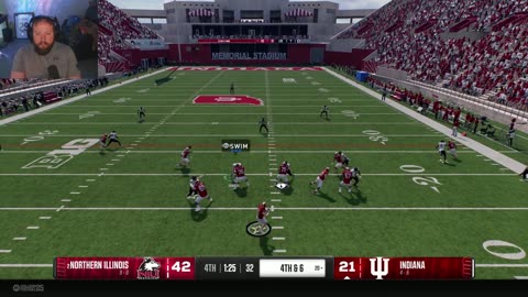 Trap Game vs Indiana l College Football 25 NIU Huskies Dynasty l Ep. 63