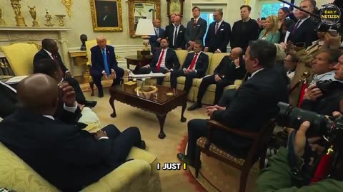 Trump Exposes South African President’s Lies on White Gen0cid3