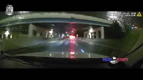 Dayton Police Ram Suspect Vehicle After Reckless Wrong Way Driving