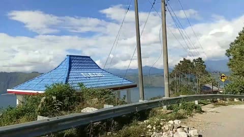 Sumatras Toba lake roads.