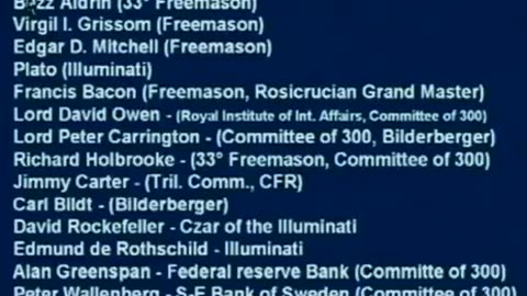 33° Freemasons (of course all 'astronauts')