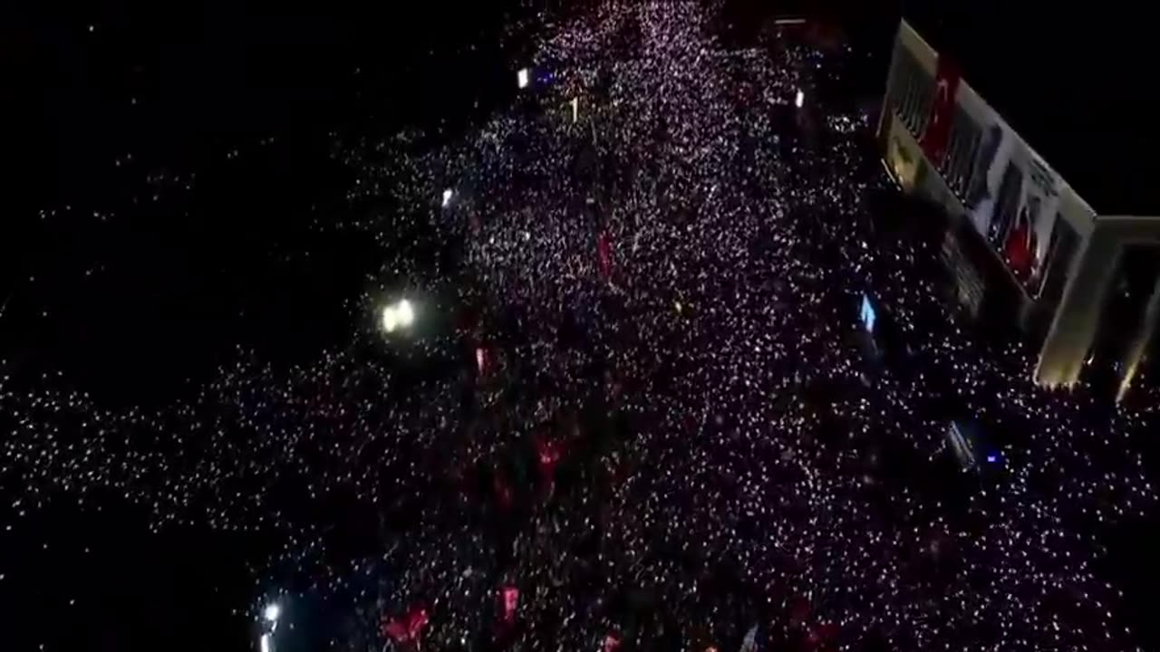 Protest Against Turkish President | Opposition Party Supporters Chant Slogans