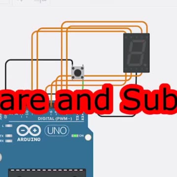I Made Crazy #Arduino Random Number Generator #Tinkercad #AeroArduino