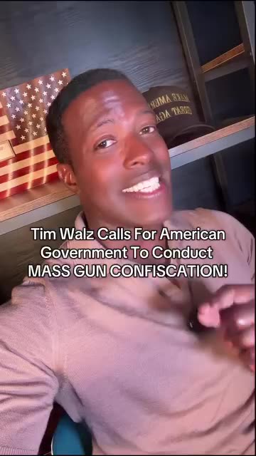 Tim Walz Calls For American Government To Conduct MASS GUN CONFISCATION!