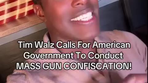 Tim Walz Calls For American Government To Conduct MASS GUN CONFISCATION!