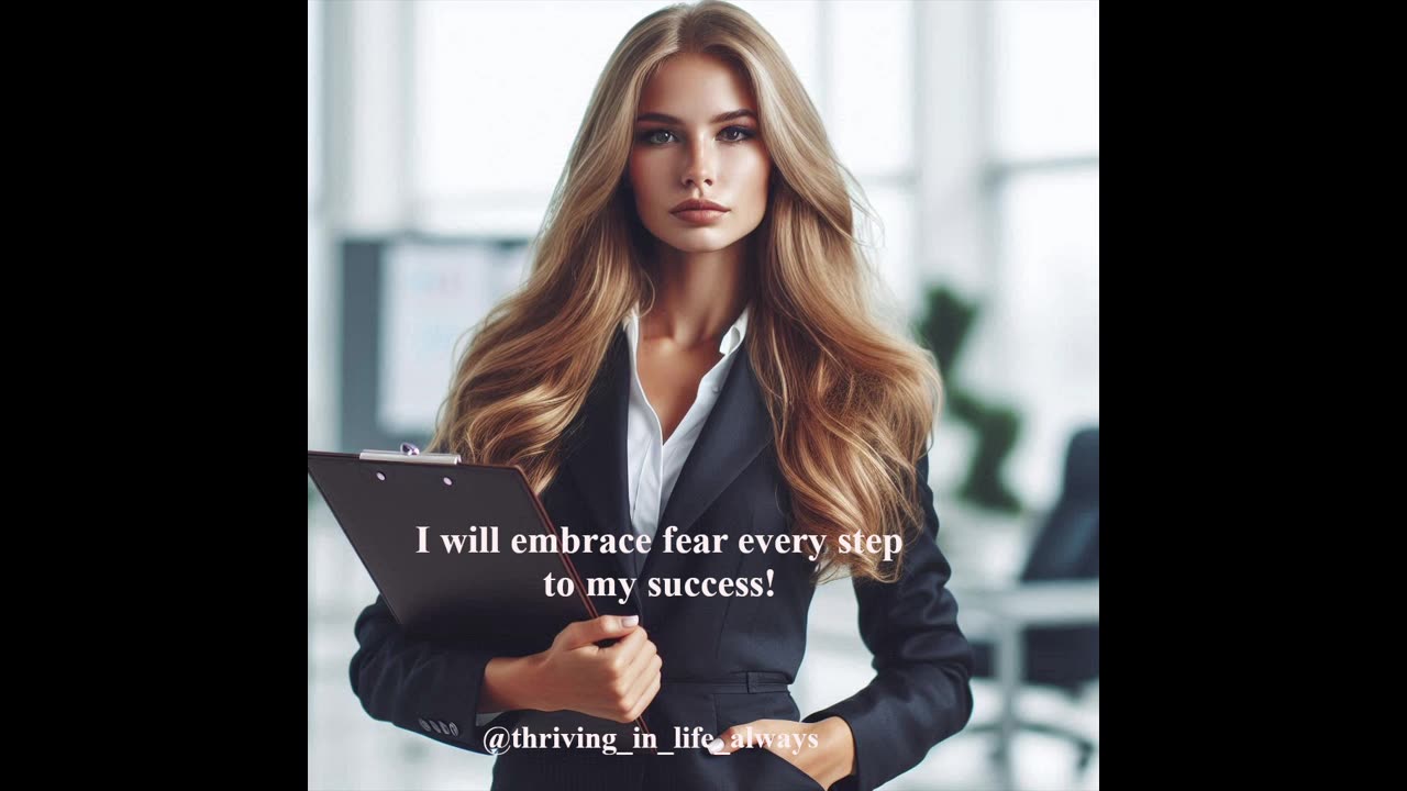 I will embrace this for my success!