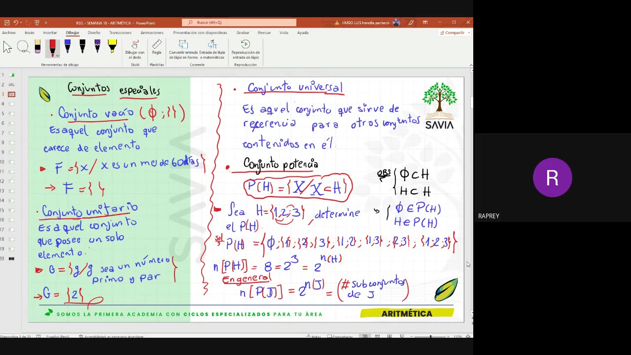SAVIA SEMIANUAL 2024 | Semana 18 | Aritmética