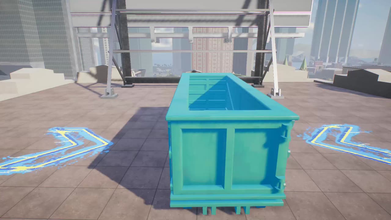 Good Luck (1/3) Rooftop Dumpster - skate.