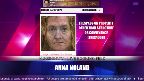 Mugshot TV - Live Arrest Booking Video Stream