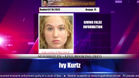 Mugshot TV - Live Arrest Booking Video Stream