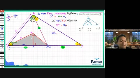 PAMER SEMESTRAL 2023 | Repaso 2 | Geometría