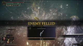 Elden Ring PC | Nox Swordstress & Nox Monk boss fight co-op w/summoned Mimic Tear on NG #shorts