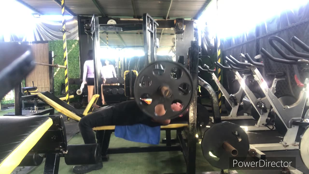 Arm wrestling training at the gym by Varguezr3c0rd3r