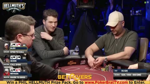Phil Hellmuth, Jungleman, Xuan Liu, 3COIN ♦ Day 3♦ Livestream High Stakes Poker Cash Game