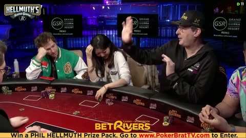 Phil Hellmuth, Jungleman, Xuan Liu, 3COIN ♦ Day 3♦ Livestream High Stakes Poker Cash Game