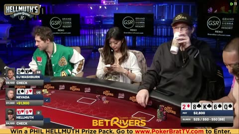 Phil Hellmuth, Jungleman, Xuan Liu, 3COIN ♦ Day 3♦ Livestream High Stakes Poker Cash Game