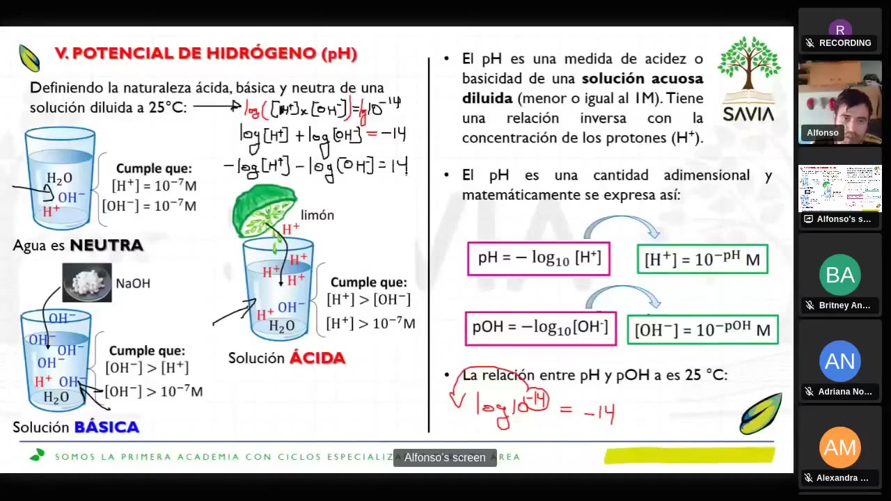 SAVIA SEMIANUAL 2024 | Semana 16 | Química