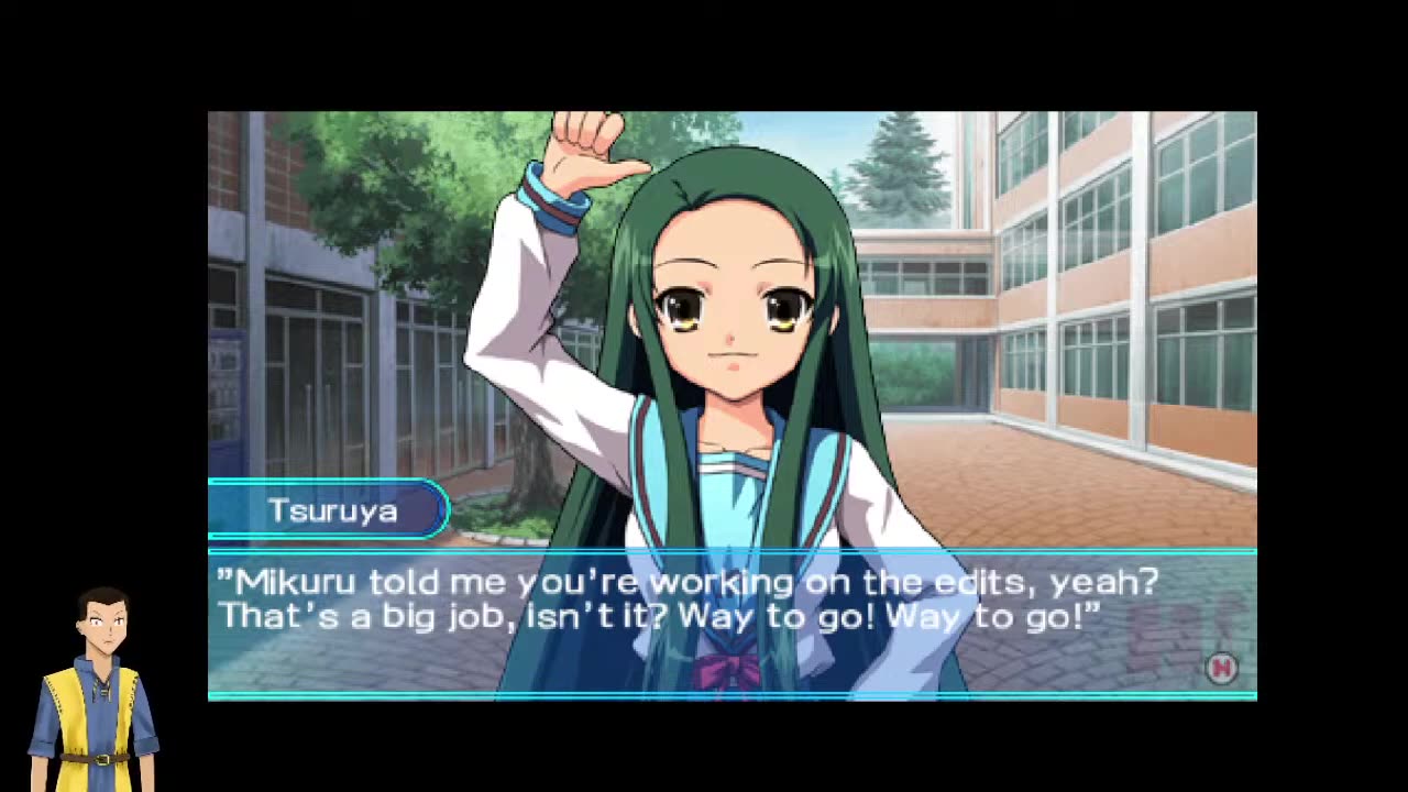 The Melancholy of Suzumiya Haruhi-chan PSP (RetroArch) day 4