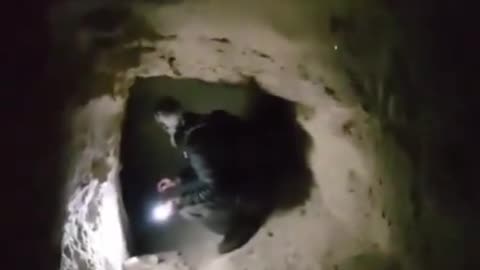 UNDERGROUND PASSAGES BURIED BY THE MUD FLOODS