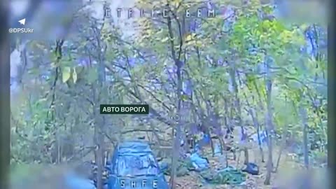 💥Thanks to precise strikes by FPV drones, the border guards-aerial reconnaissance RUBpak "STRIKS"