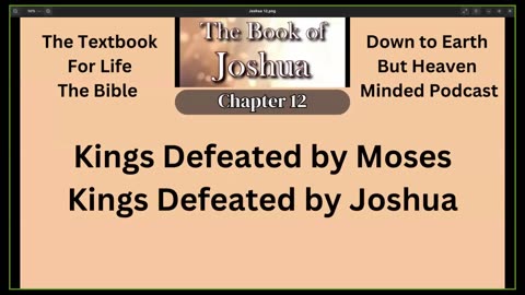 Episode 198 Text Book for Life, The Bible. On Down to Earth But Heavenly Minded Podcast.