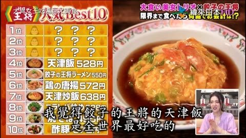 20210414_大胃女王吃遍巨大美食-超人氣連鎖店夢幻合作巨無霸美食祭 p1-伝説のすた丼屋&餃子の王将