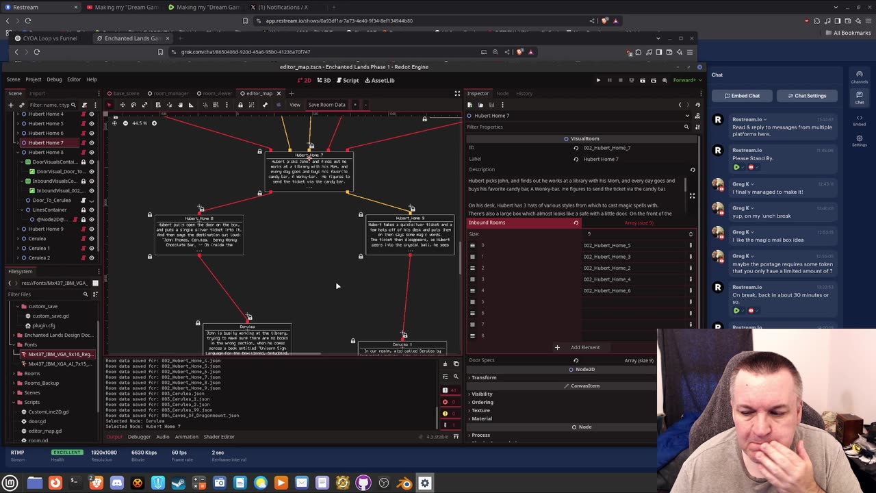 Making my "Dream Game" using the Redot engine #118