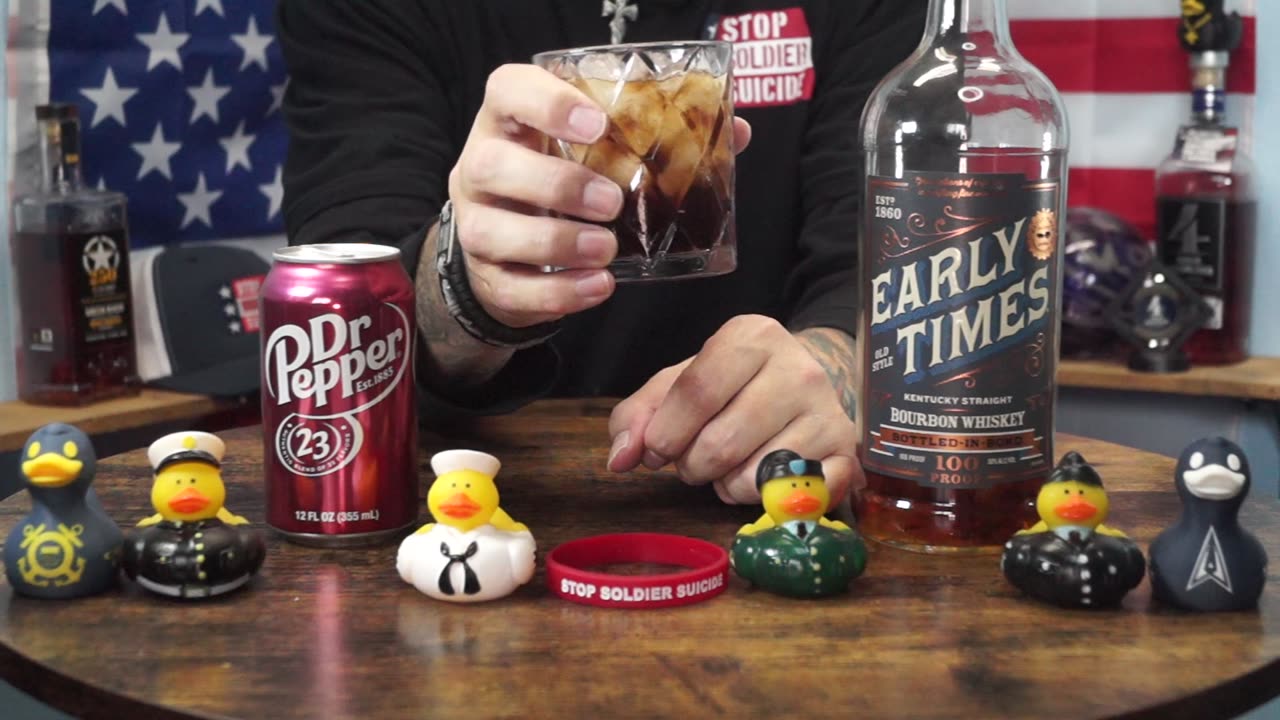 Roland Callis - Early Times Bottled in Bond & Dr Pepper