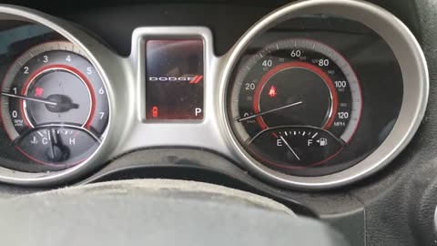 Reset oil light 2012 Dodge Journey (push start igniton)