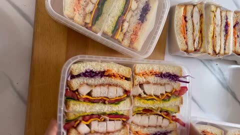 Easy Chicken Sandwich Recipe for Lunch | Make in Bulk for the Week