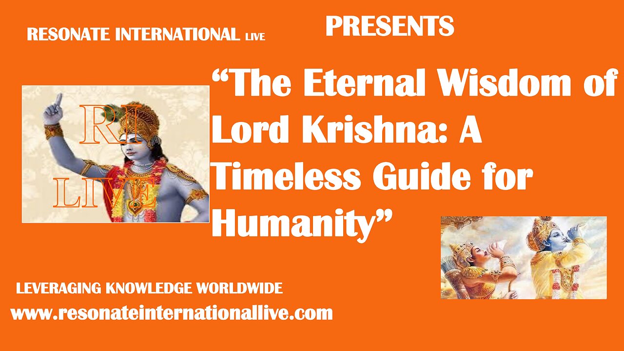 “The Eternal Wisdom of Lord Krishna: A Timeless Guide for Humanity”