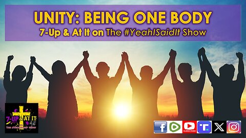 WORD OF THE DAY: ROMANS 12:05 - UNITY: BEING ONE BODY