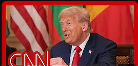 Trump Praises Liberian President For His English-Speaking Skills