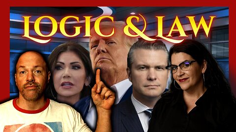Trump, Kristi Noem, Pete Hegseth