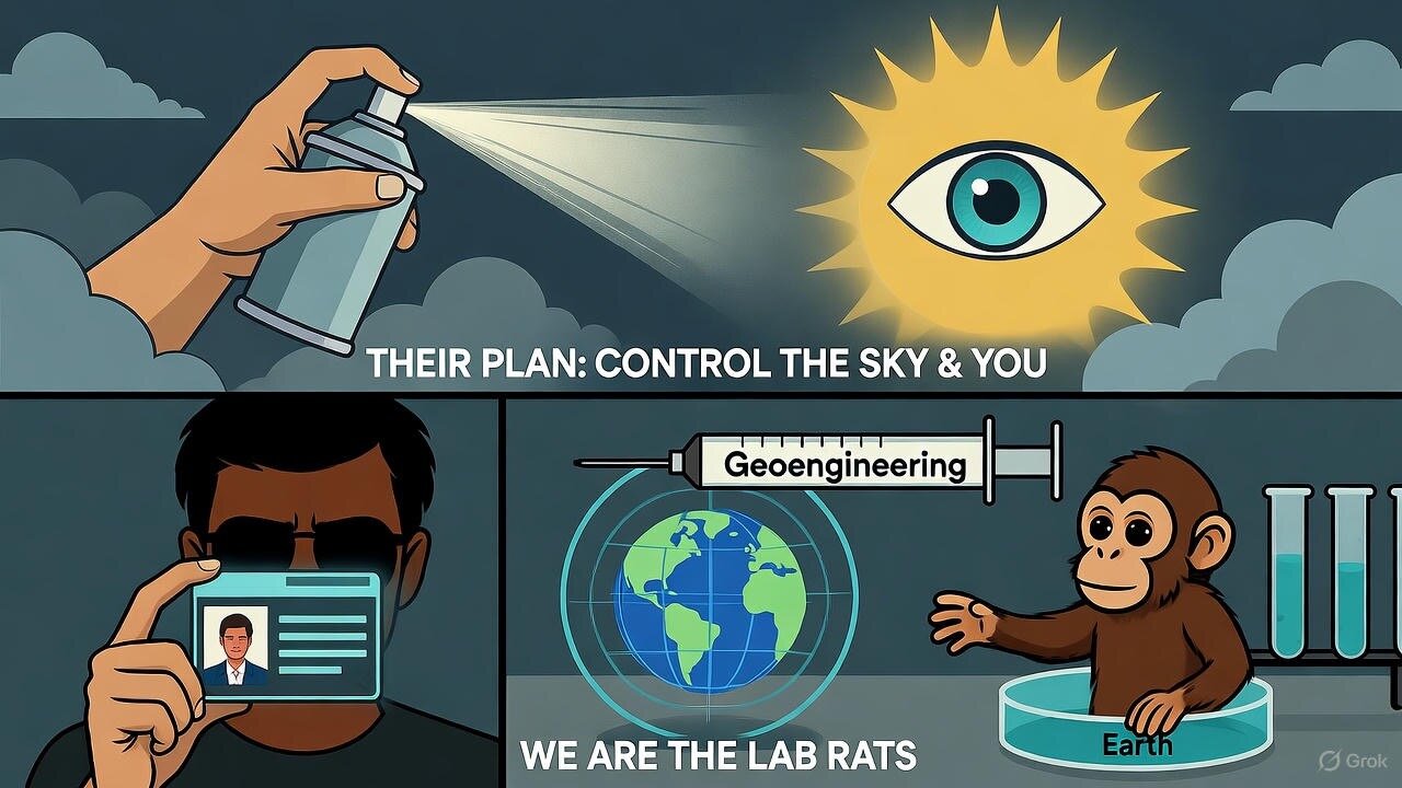 They Want to Dim the Sun & Track Your Every Move with Digital ID - Lab Monkeys Loose