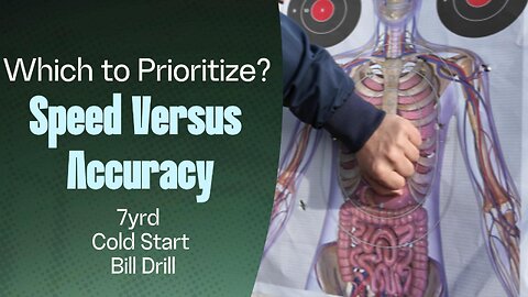 Speed V. Accuracy - Which to Prioritize? - Cold Start Bill Drill