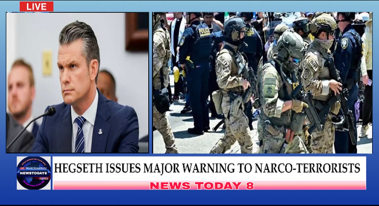 Pete Hegseth’s Warning to Terror Drug Lords & Tribute to Hero James Capers Jr. | Patriot Report