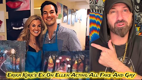 #ErikaKirk Ex Cabot Phillips was on the Ellen Degeneres Show Acting All Fake Gay